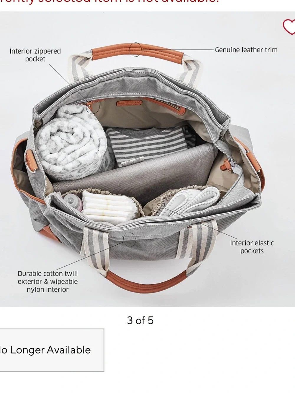 Pottery Barn Kids - Colorblock Duffel diaper bag